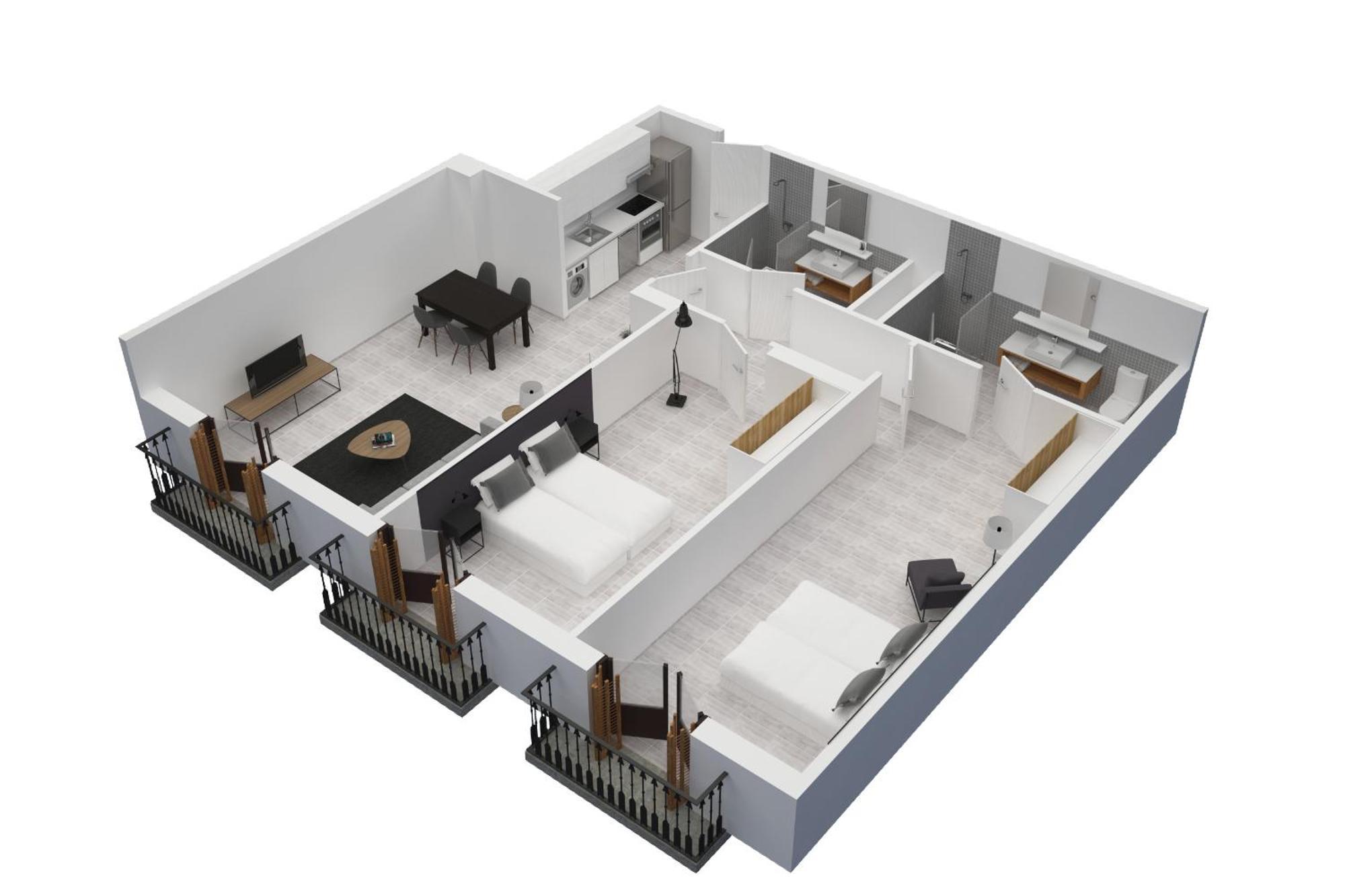 Caterina House Port Vell Apartment Barcelona Bilik gambar